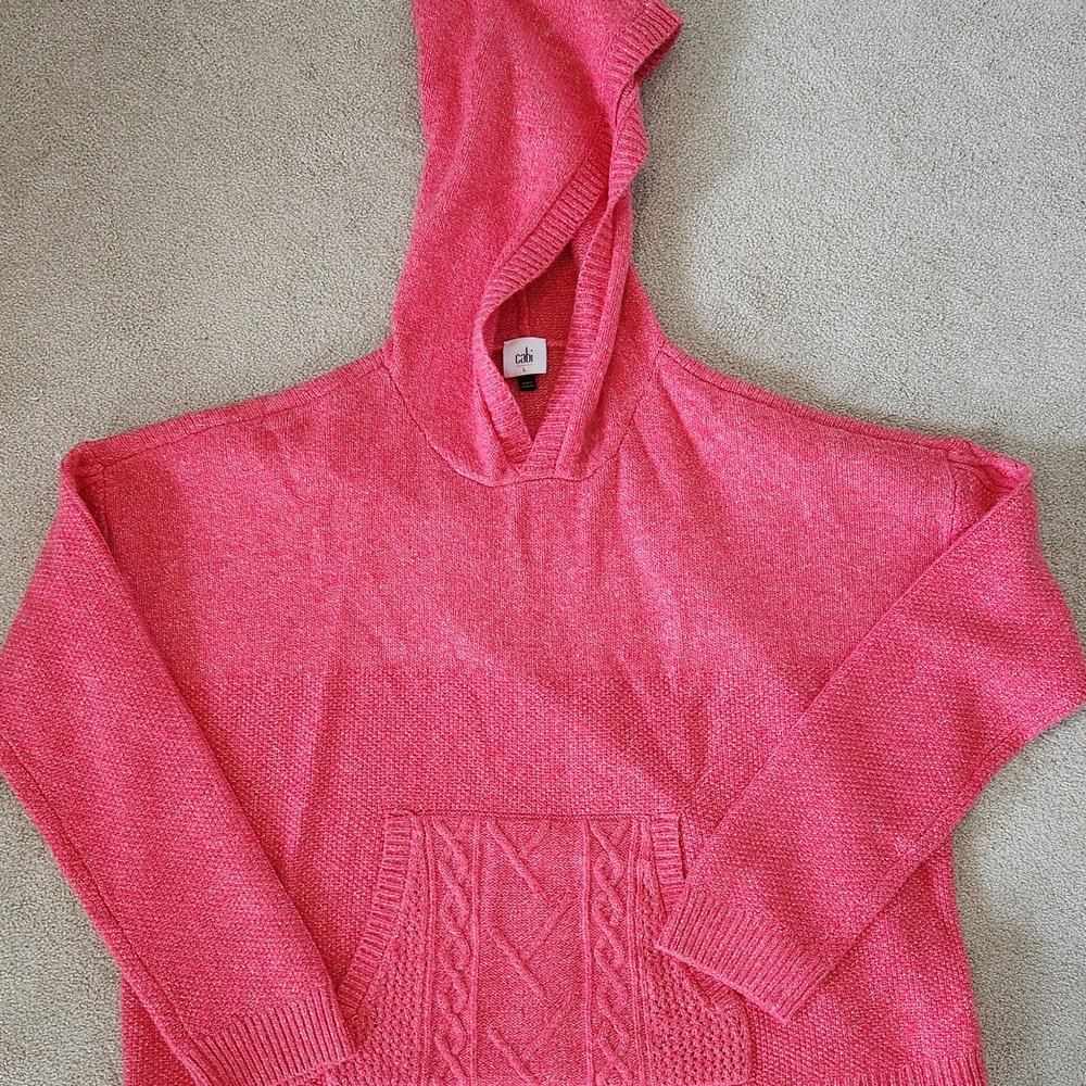 Cabi Women's Sidekick Hooded Sweater